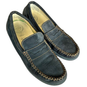 Primigi Comfort Loafers Suede Navy Blue Size 37 Antishock Antibacterial